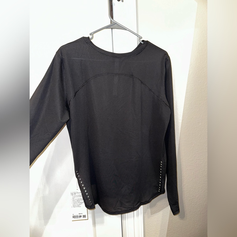 Lululemon High Neck Running and Training Long Sleeve Shirt